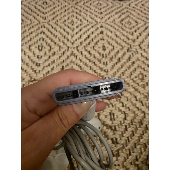 Sony PlayStation 1 PS1 DualShock Analog Gray OEM Controller SCPH-1200 Tested - Picture 14 of 16